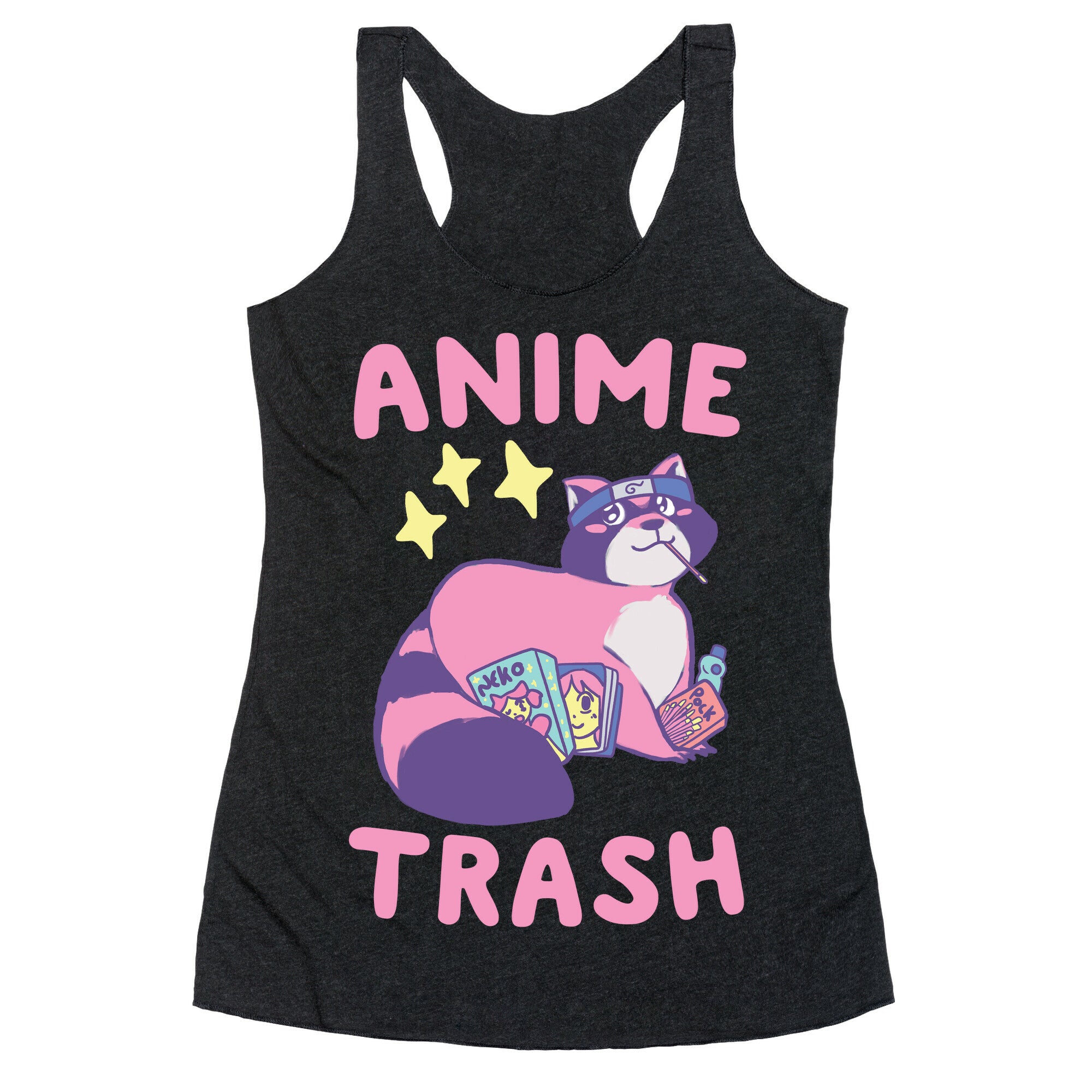 Anime Trash Racerback Tank